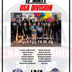 Union Volleyball Academy - UVA 17 Matt qualified for USA Division at the 2025 USAV GJNC!