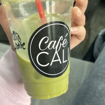 Cali Cafe - Matcha latte with oat milk - Coffee & Tea Near Me - San Diego, California
