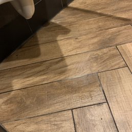 Urine all over floor