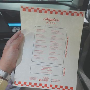 Angela’s Pizza - menu 2 - Pizza Near Me - Jacksonville Beach, Florida Angela’s Pizza - menu 2 - Pizza Near Me - Jacksonville Beach, Florida