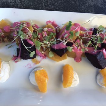 Rooftop - Beet Salad - Tasted good but I left hungry - New American Near Me - Walnut Creek, California
