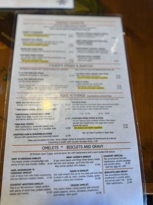 Menu photo 5 Country Cousin Centralia, WA