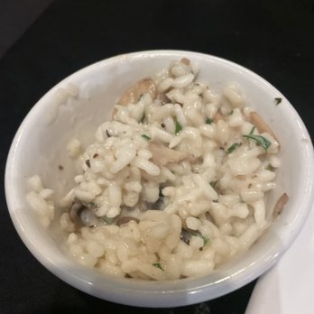 Villa Castrioti - Mushroom risotto....great flavor, way under Cooked - Italian Near Me - Lakeland, Tennessee Villa Castrioti - Mushroom risotto....great flavor, way under Cooked - Italian Near Me - Lakeland, Tennessee
