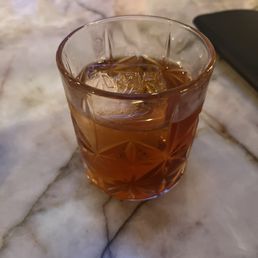 Smoked old fashioned