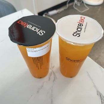 ShareTea - Mango passion fruit tea with popping pearls. - Bubble Tea Near Me - Charlotte, North Carolina ShareTea - Mango passion fruit tea with popping pearls. - Bubble Tea Near Me - Charlotte, North Carolina