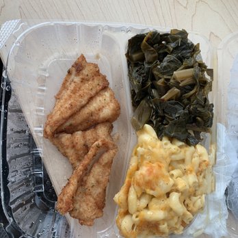Rochdale Chicken And Fish - Catfish with Mac and cheese + collards - Chicken Wings Near Me - Jamaica, New York Rochdale Chicken And Fish - Catfish with Mac and cheese + collards - Chicken Wings Near Me - Jamaica, New York