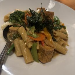 Green curry rigatoni Green curry rigatoni