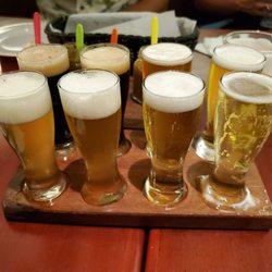 Steaks & Kegs - Craft beer flight