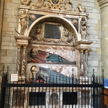 Truro Cathedral - Memorial to John (d. 1614) and Philippa Robartes. - Churches Near Me - Truro, CON