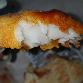 The Real Pie Man - a piece of breaded fish - Seafood Near Me - Gretna, Louisiana