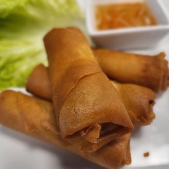 Pho Sai Gon - a plate of fried spring rolls - Vietnamese Near Me - Bozeman, Montana Pho Sai Gon - a plate of fried spring rolls - Vietnamese Near Me - Bozeman, Montana