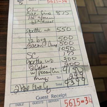 Granny's Latonia Diner - Bill - Diners Near Me - Covington, Kentucky