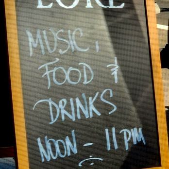 Folklore - Folk Lore sign outside - Vinyl Records Near Me - Napa, California