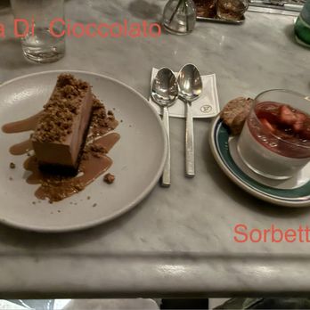 Felix Trattoria - Torta Di Cioccolato and Sorbetto - Italian Near Me - Los Angeles, California