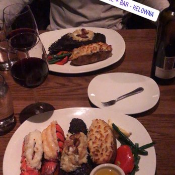 The Keg Steakhouse + Bar - Rib steak. New York with bleu cheese crust. - Steakhouses Near Me - Kelowna, British Columbia The Keg Steakhouse + Bar - Rib steak. New York with bleu cheese crust. - Steakhouses Near Me - Kelowna, British Columbia