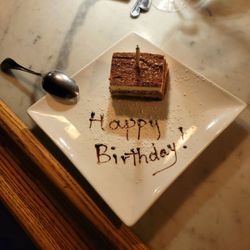 Angelino Trattoria and Pizzeria - A night to remember... (before it goes out to the table.)