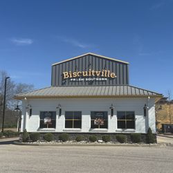 Biscuitville - Store front on westbound side of Highway 70!