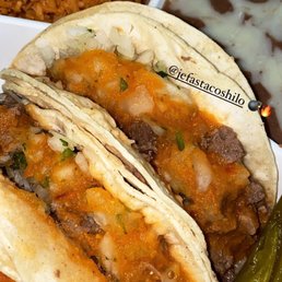 Taco plate (carne asada)
