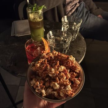 Charmaine’s - Caramel popcorn was the best thing of that night but they took it out off the menu :( - Lounges Near Me - San Francisco, California