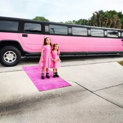 Pink HummerLimo