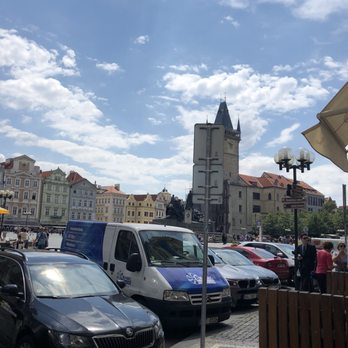 Restaurace Mincovna - View from the outside seats - Czech Near Me - Prague, Puerto Rico