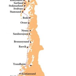 Hurtigruten - Sail the Norway Coast - we stop at 34 ports along the way