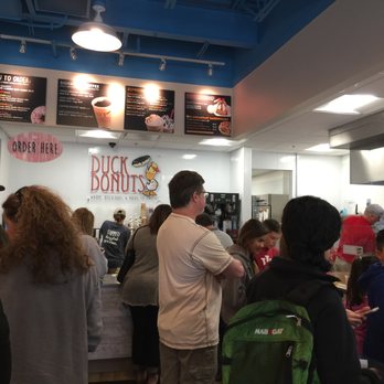 Duck Donuts - Opening day crazy crowd - Donuts Near Me - Chesterfield, Missouri Duck Donuts - Opening day crazy crowd - Donuts Near Me - Chesterfield, Missouri