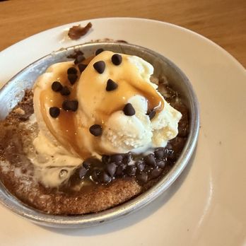 BJ's Restaurant & Brewhouse - Salted caramel pizookie - American Near Me - Greenwood, Indiana