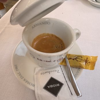 Armando al Pantheon - Espresso - Italian Near Me - Rome, RM
