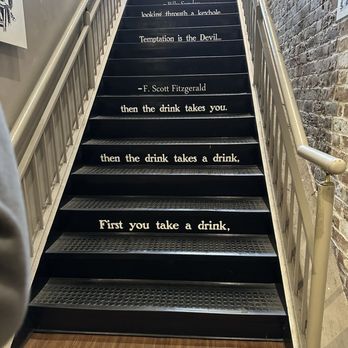 American Prohibition Museum - Stairs to the upper level of the museum - Museums Near Me - Savannah, Georgia