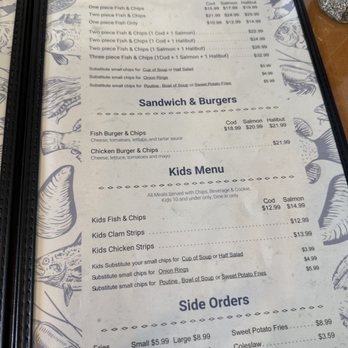Dave's Fish & Chips - Food Menu (page 2) - Seafood Near Me - Richmond, British Columbia