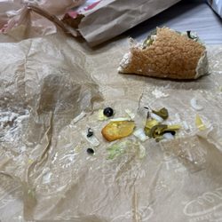 Harris Teeter - Soggy mess of a tuna sub