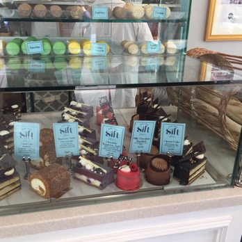 Sift Bake Shop - Part of their display - Bakeries Near Me - Mystic, Connecticut Sift Bake Shop - Part of their display - Bakeries Near Me - Mystic, Connecticut