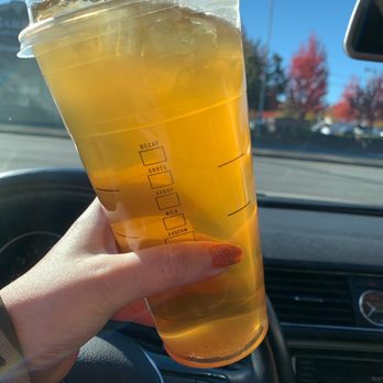 Starbucks - Trenta Iced green tea - Coffee & Tea Near Me - Hillsboro, Oregon