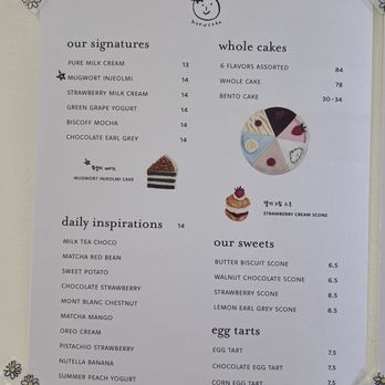 Harucake - menu - Coffee & Tea Near Me - Los Angeles, California Harucake - menu - Coffee & Tea Near Me - Los Angeles, California