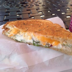 Little Shop of Ice Cream - Jalapeño popper grilled cheese