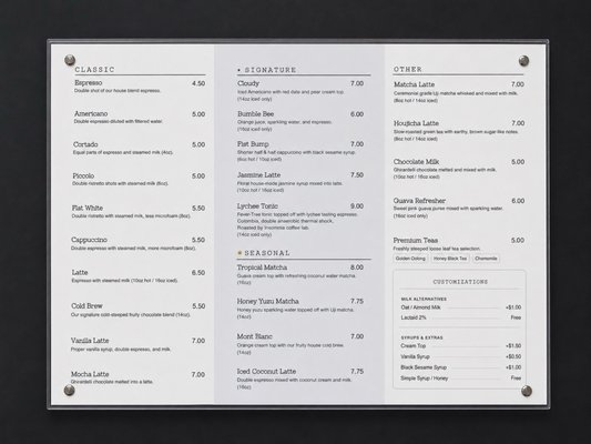 Menu photo 2 Yihui Coffee Monterey Park, CA Menu photo 2 Yihui Coffee Monterey Park, CA