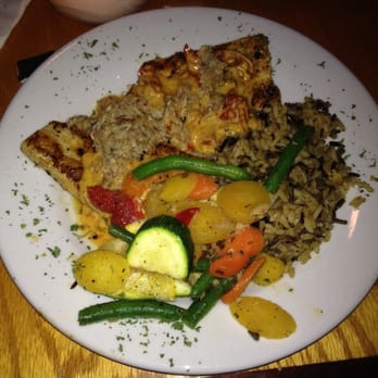 O. C. White's Restaurant - Bronzed Salmon - Seafood Near Me - St Augustine, Florida