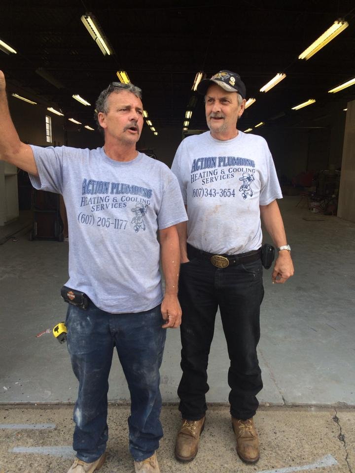 Slide of Action Plumbing Heating & Cooling Services