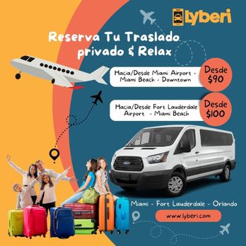 Lyberi - Airport Shuttles Near Me - Miami, Florida
