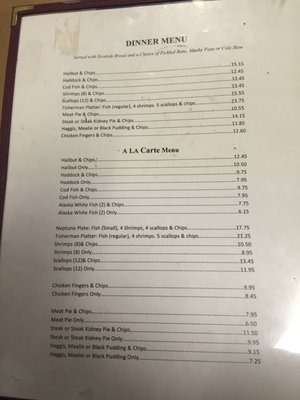 Menu photo 1 Balmoral Fish & Chips Ajax, ON Menu photo 1 Balmoral Fish & Chips Ajax, ON