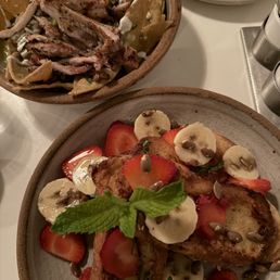 French toast//  Pan Frances Horneado con Piloncillo Almibar