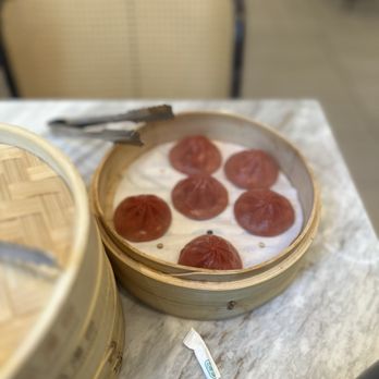 Supreme Dumplings - Sichuan Spicy Pork XLB. Came in packing some heat but very delicious - Shanghainese Near Me - Honolulu, Hawaii