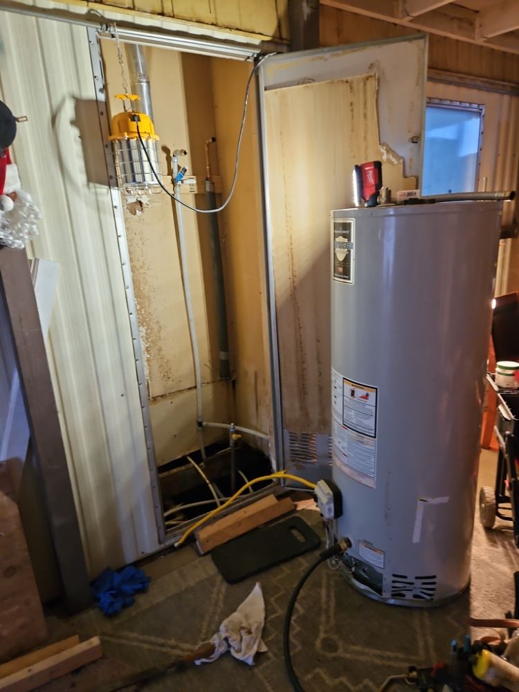 Slide of Water Heater Peter