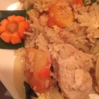 Bangkok Spice - Traditional fried rice with chicken. - Thai Near Me - Shrub Oak, New York Bangkok Spice - Traditional fried rice with chicken. - Thai Near Me - Shrub Oak, New York