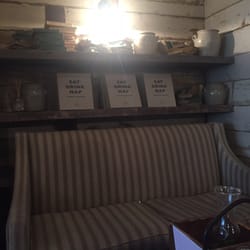 Cowshed - Relaxation area. This is where Emma Watson was sat just before I took this photo. Haha :)