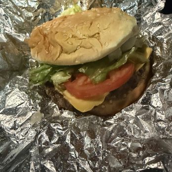 Five Guys - "Little Cheeseburger" ( single patty) - Burgers Near Me - North Las Vegas, Nevada