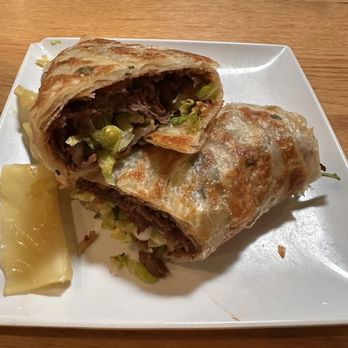 Dough Zone Dumpling House - San Mateo - Beef Pancake Roll (1) 酱香牛肉卷饼 (不辣) - Shanghainese Near Me - San Mateo, California