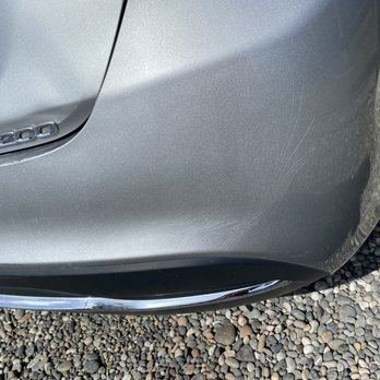 Bush Car Wash - Some of the more minor scratches coming around the side of my vehicle. - Car Wash Near Me - Kennewick, Washington