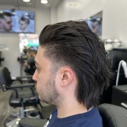 Prestige Cuts & Styles Barber Shop - Wolf cut. By stylist.Rob